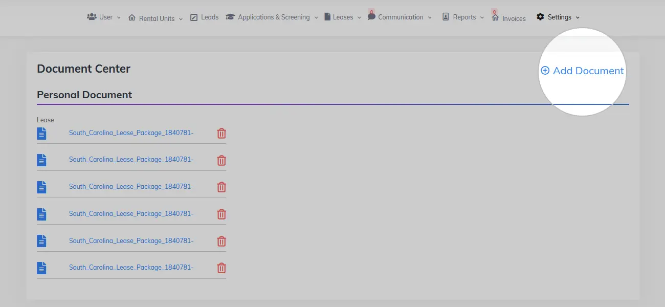online rental management solution